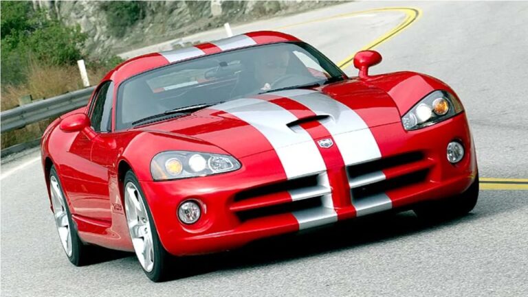 Dodge Viper молния Маккуин